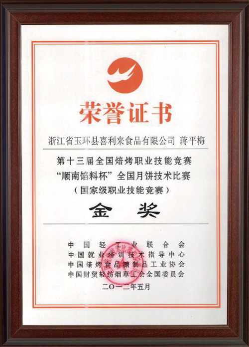 榮譽資質(zhì)